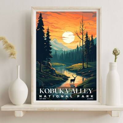 Kobuk Valley National Park Poster, Travel Art, Office Poster, Home Decor | S7 - image6